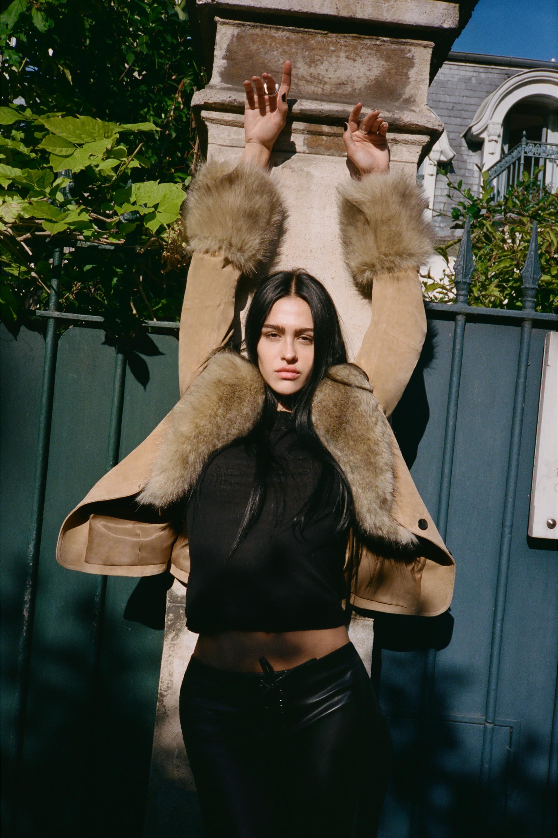 Noiré | Suede Fur Jacket