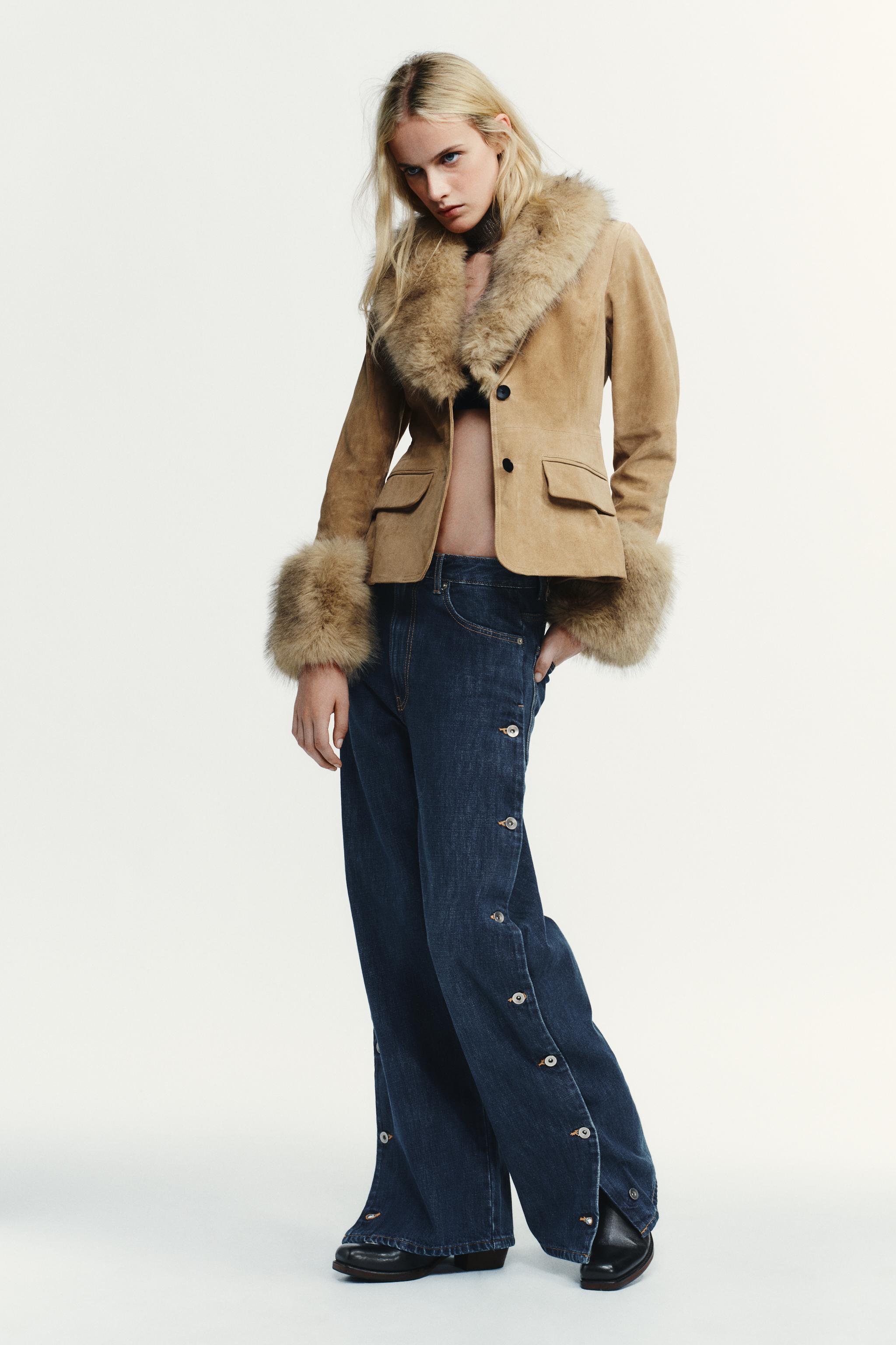 Noiré | Suede Fur Jacket