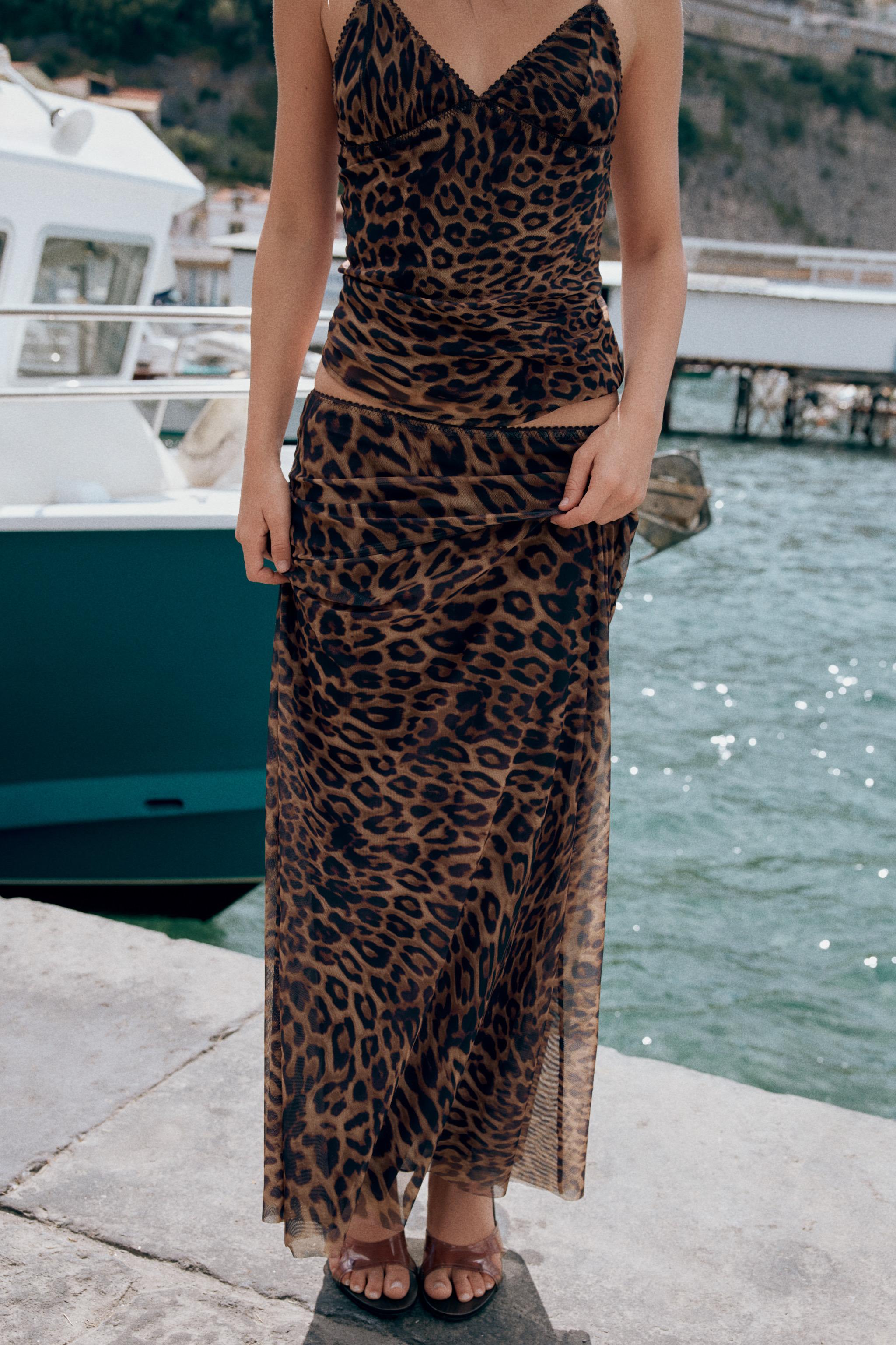 Amalfi | Leopard Skirt Set