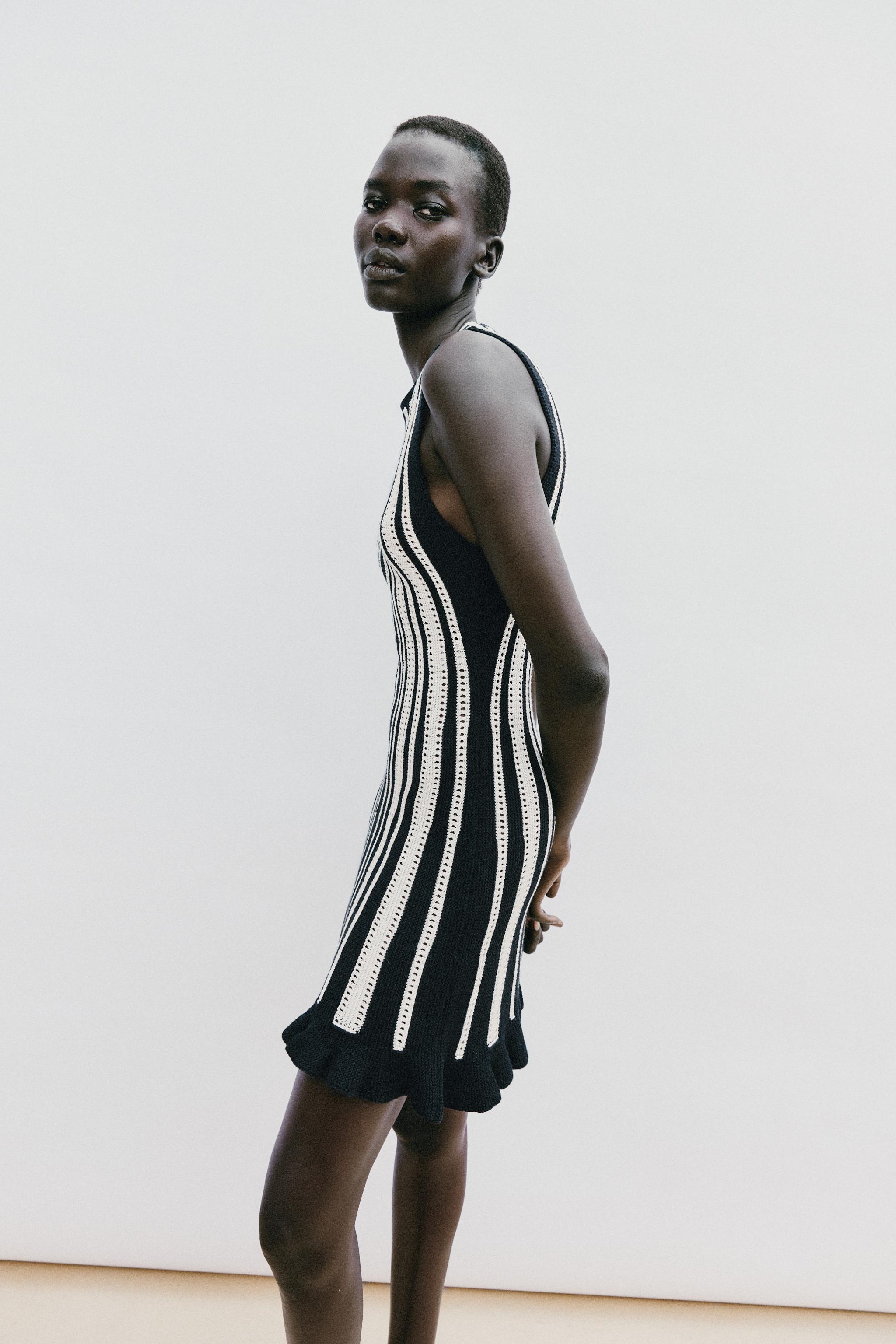 Léna | Striped Mini Dress