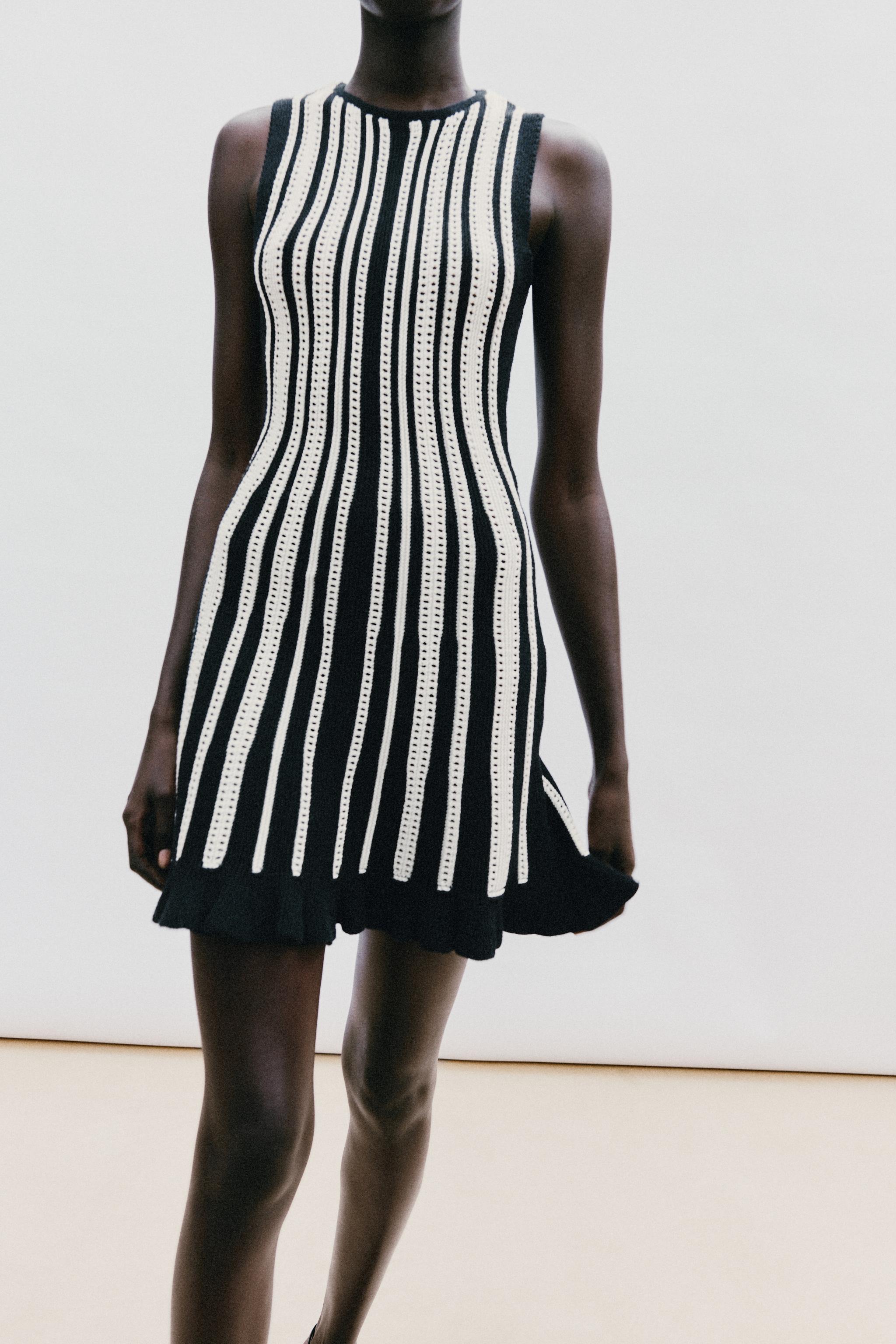 Léna | Striped Mini Dress