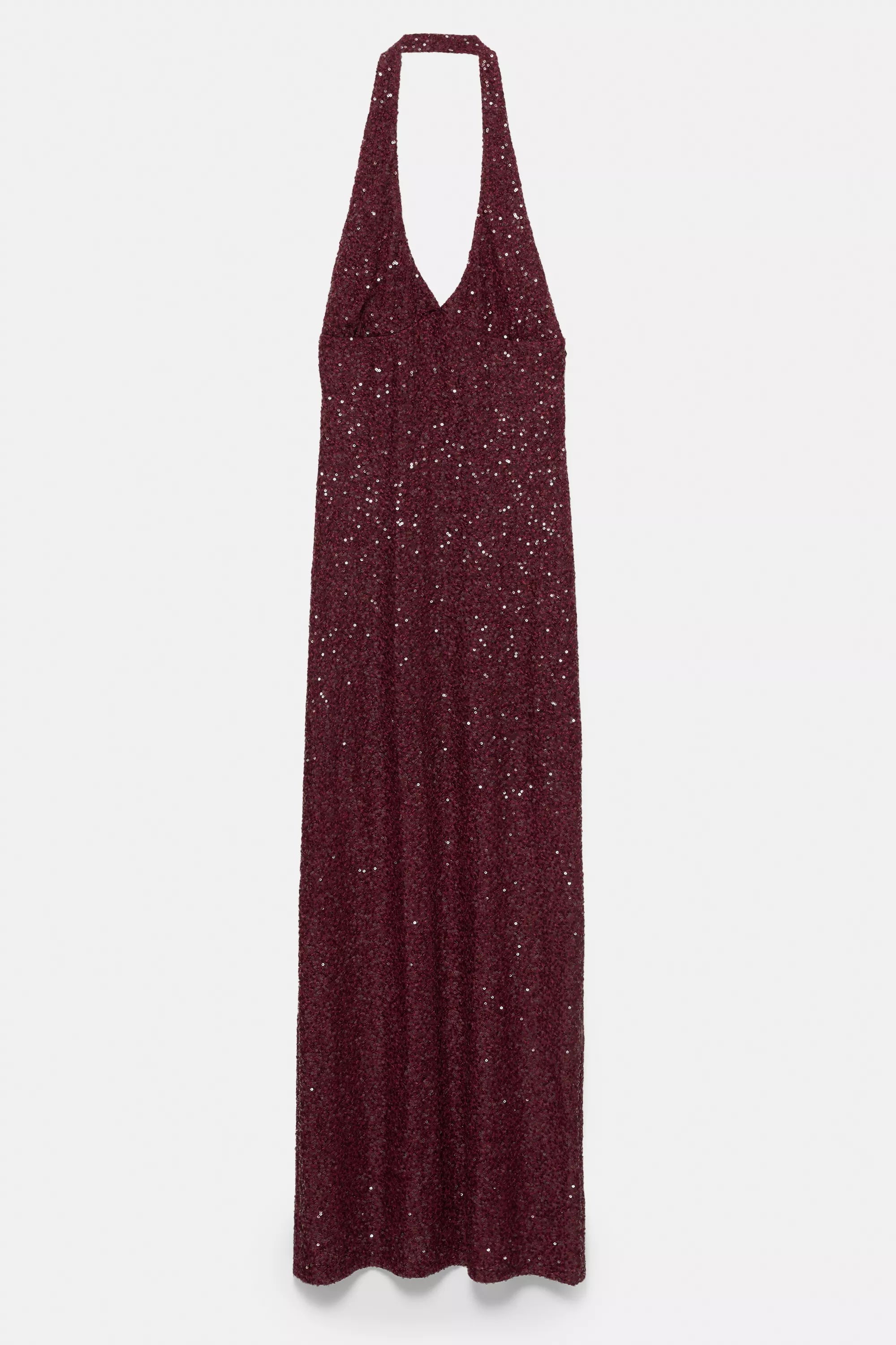 Elyra | Halter Sequin Dress