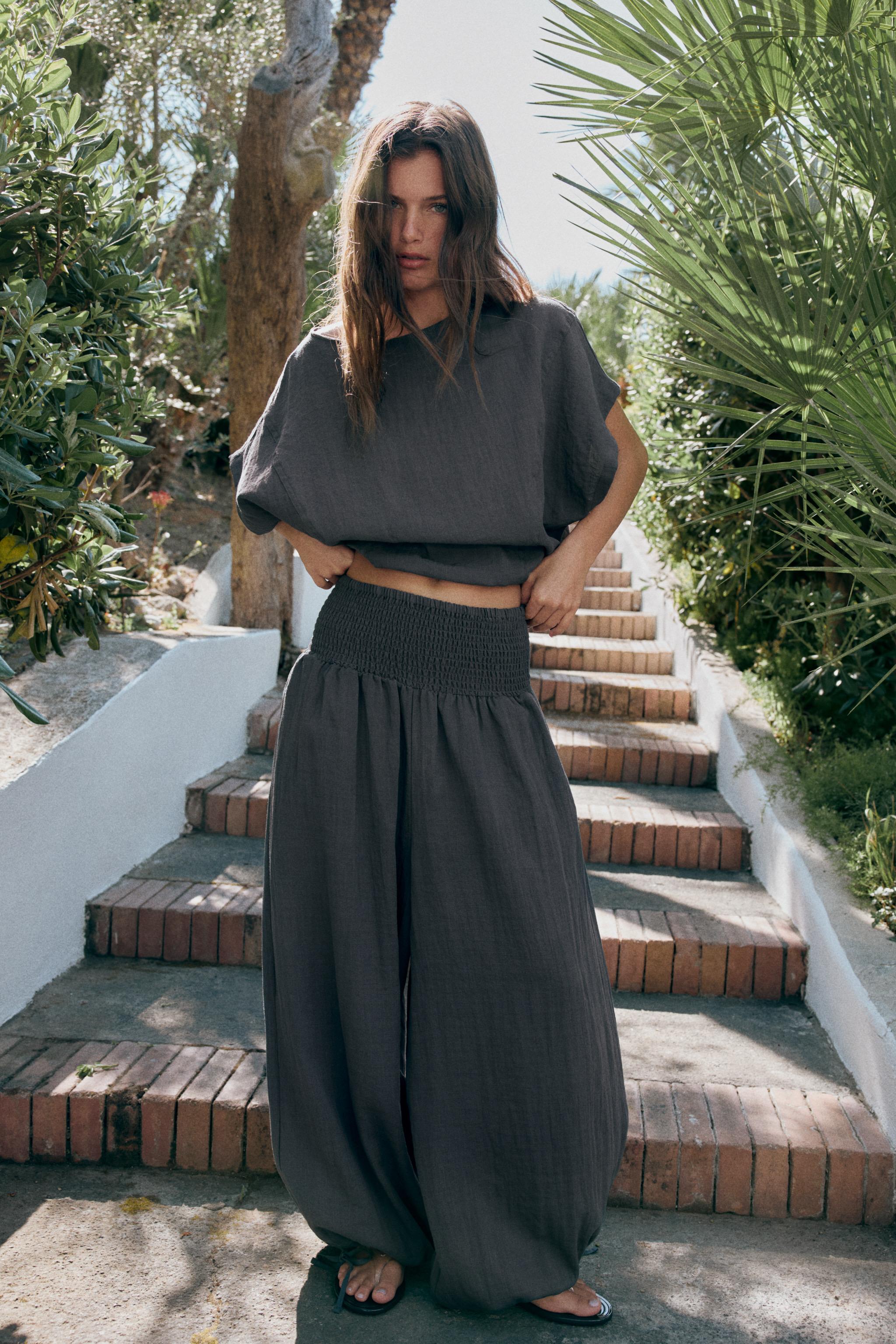 Soleia | Smocked Trouser Set