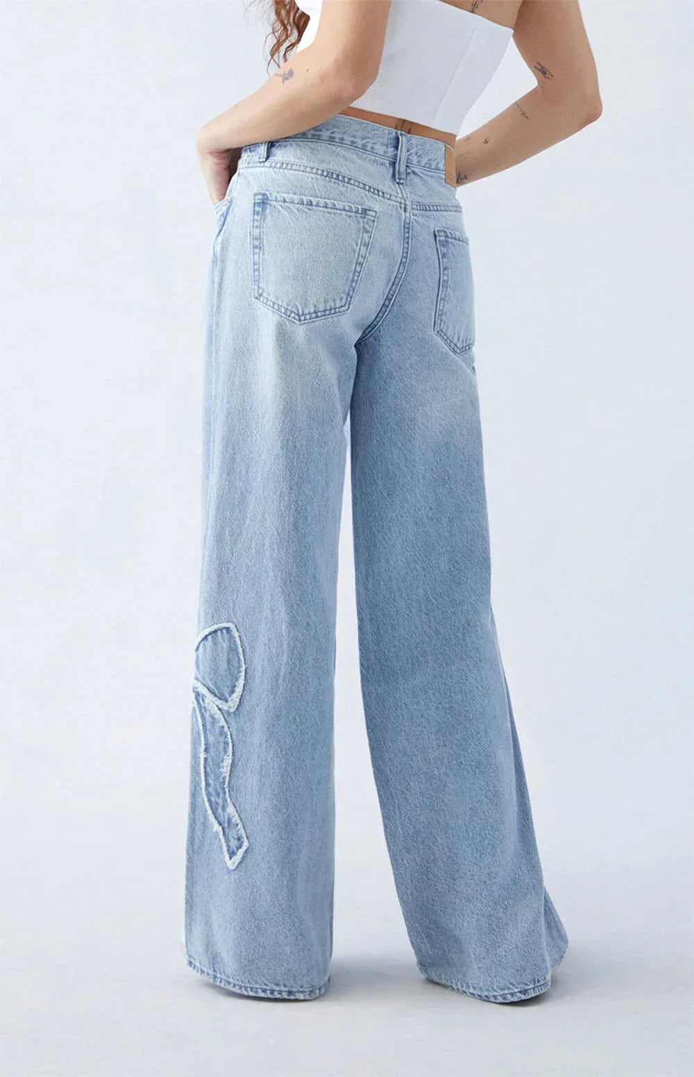 Lila | Bow Jeans