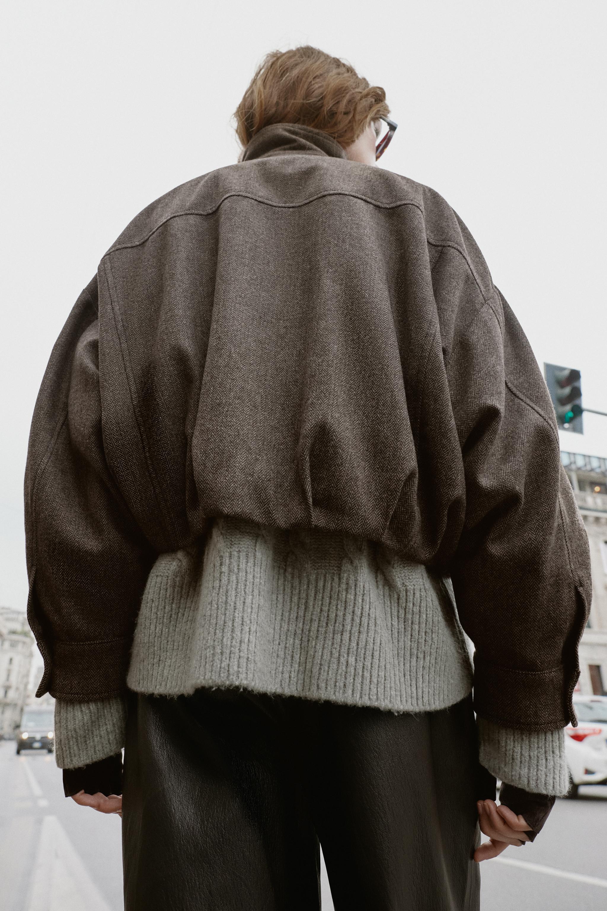 Vionne | Herringbone Bomber
