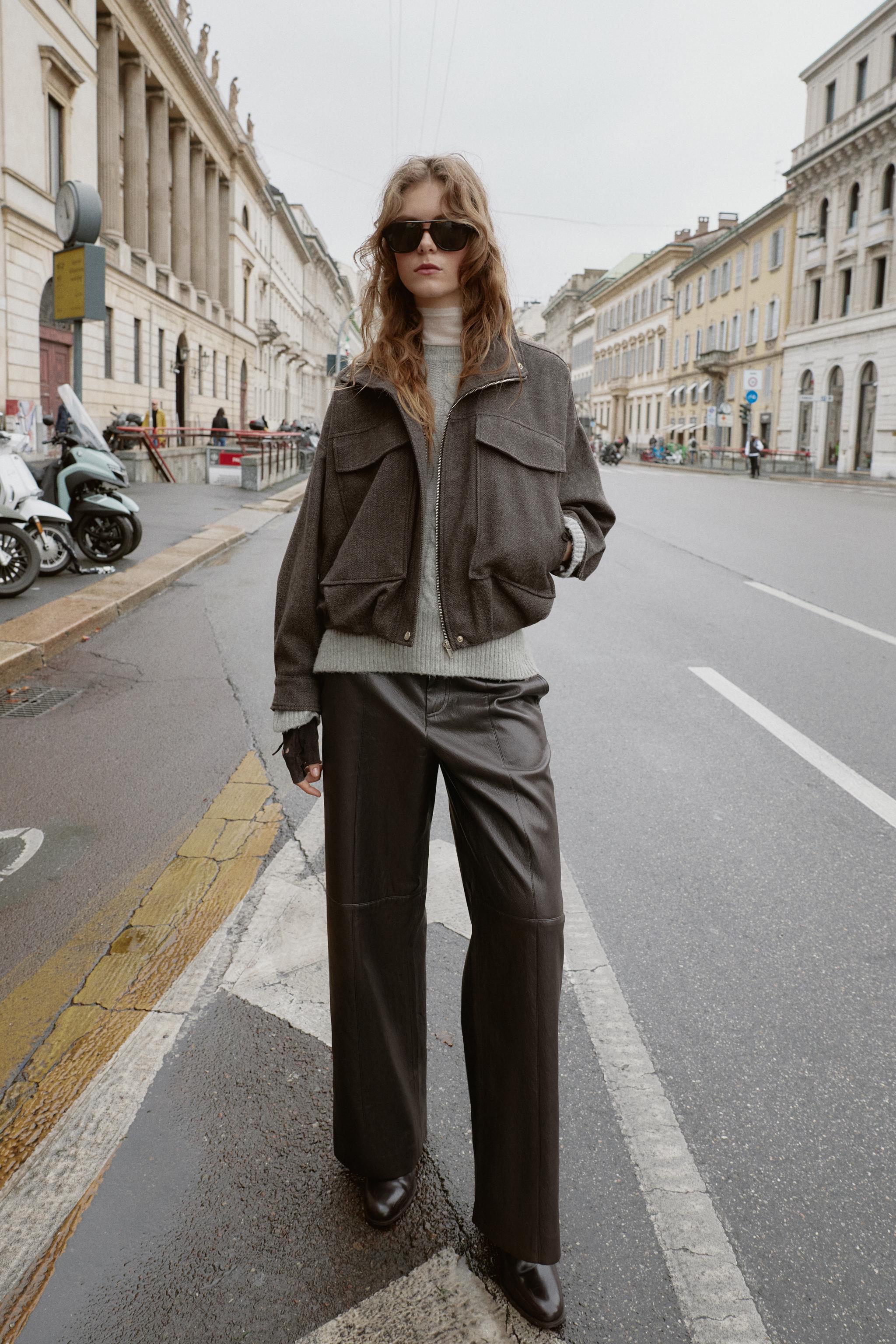 Vionne | Herringbone Bomber
