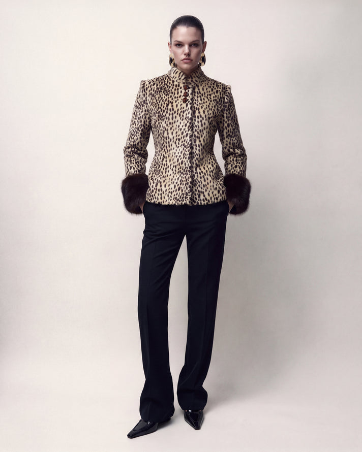 Zafira | Animal Print Jacket