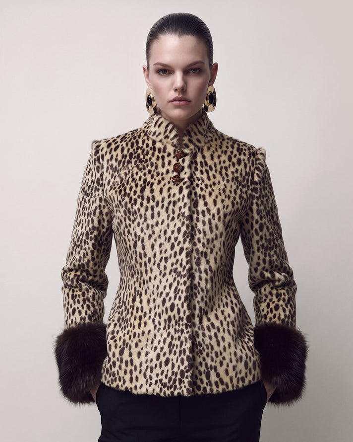 Zafira | Animal Print Jacket