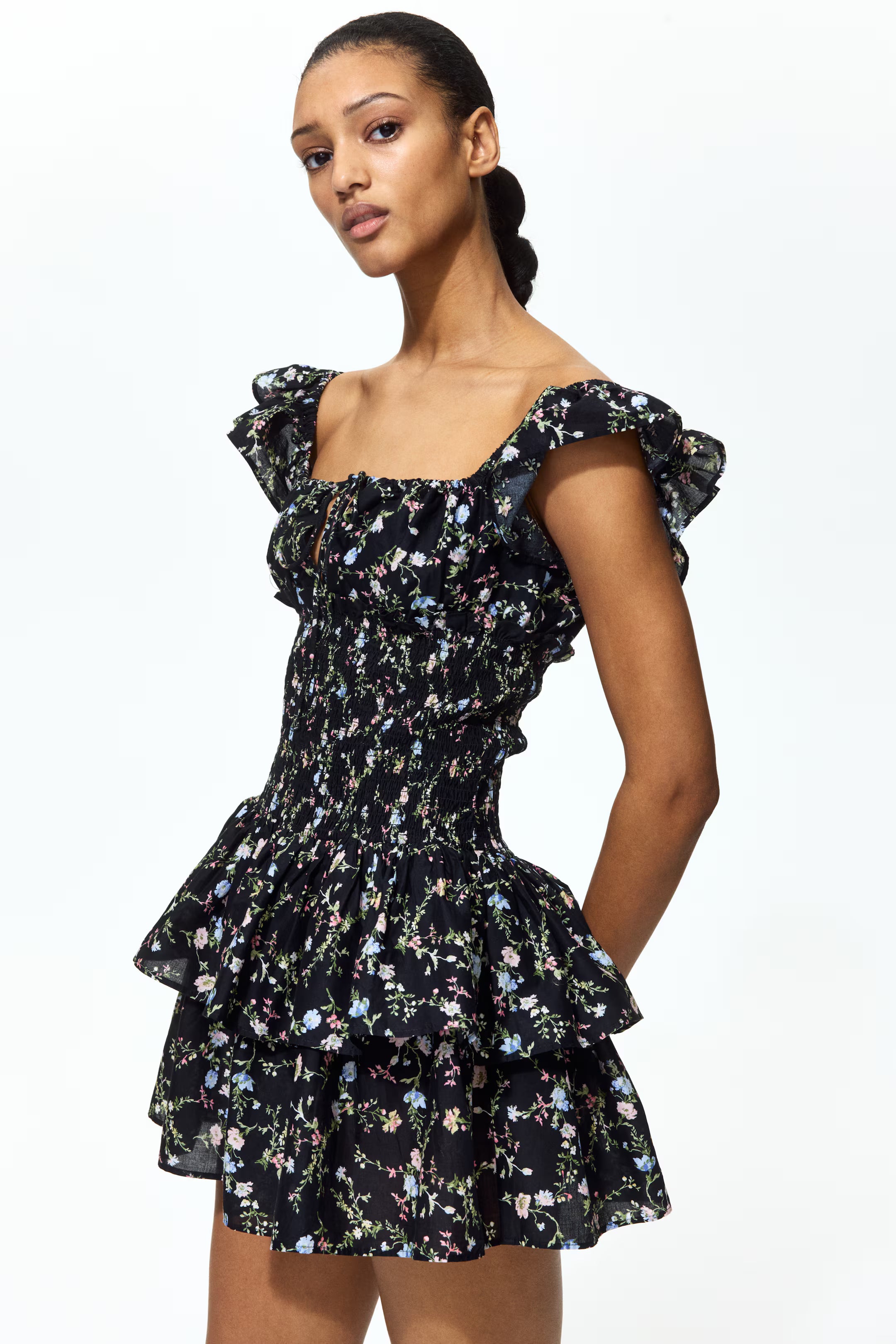 Alba | Smocked-Waist Dress