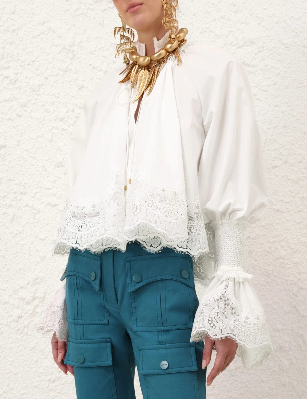 Celestine | Shirred Blouse