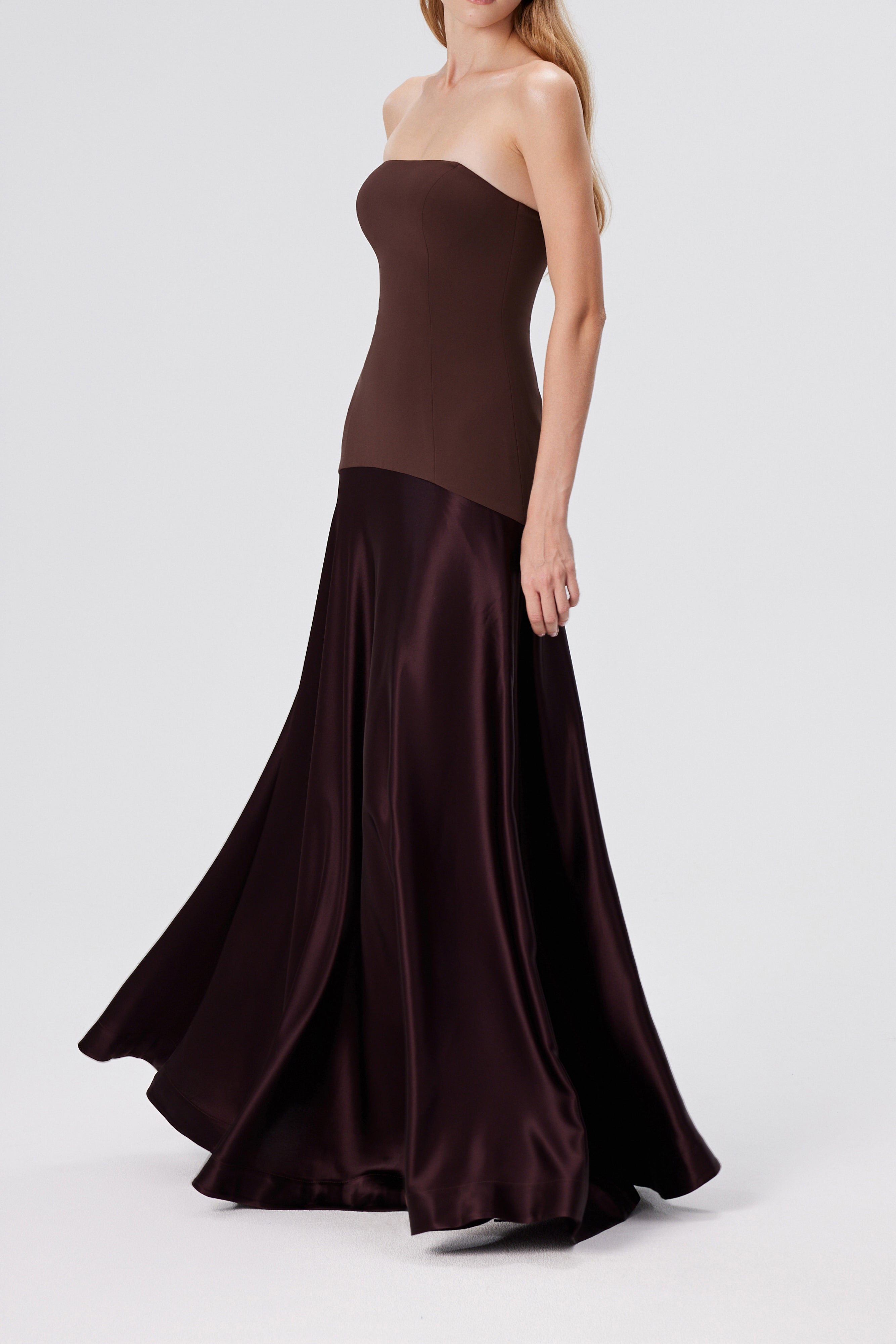Selene | Strapless Gown