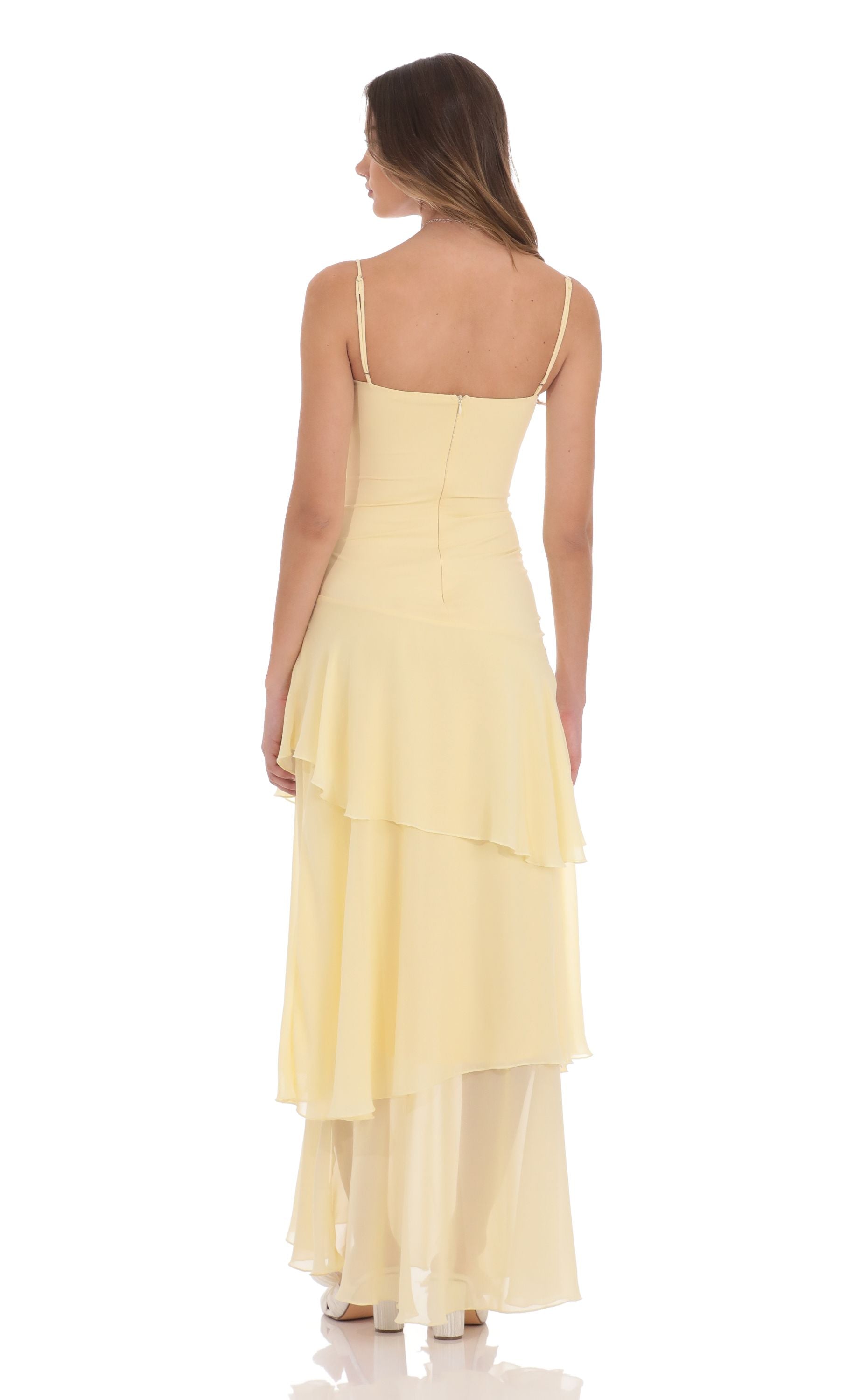 Tilly | Ruffle Maxi Dress