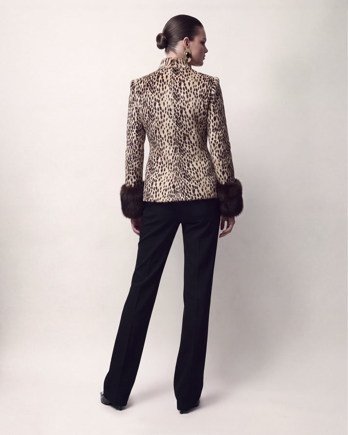 Zafira | Animal Print Jacket