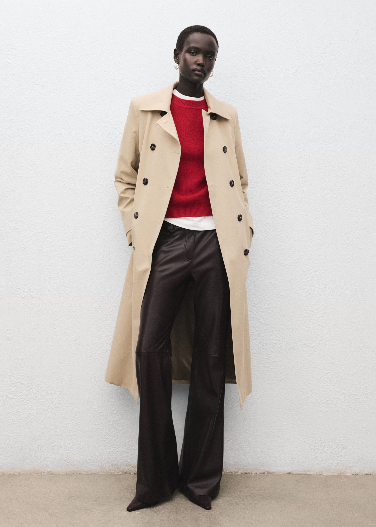 Kavelle | Leather Trousers