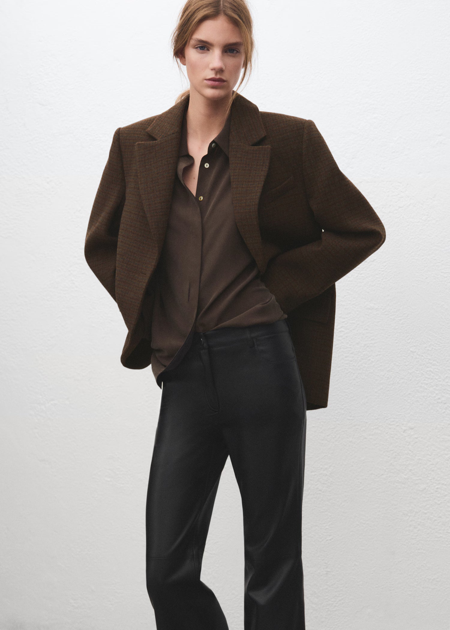 Kavelle | Leather Trousers