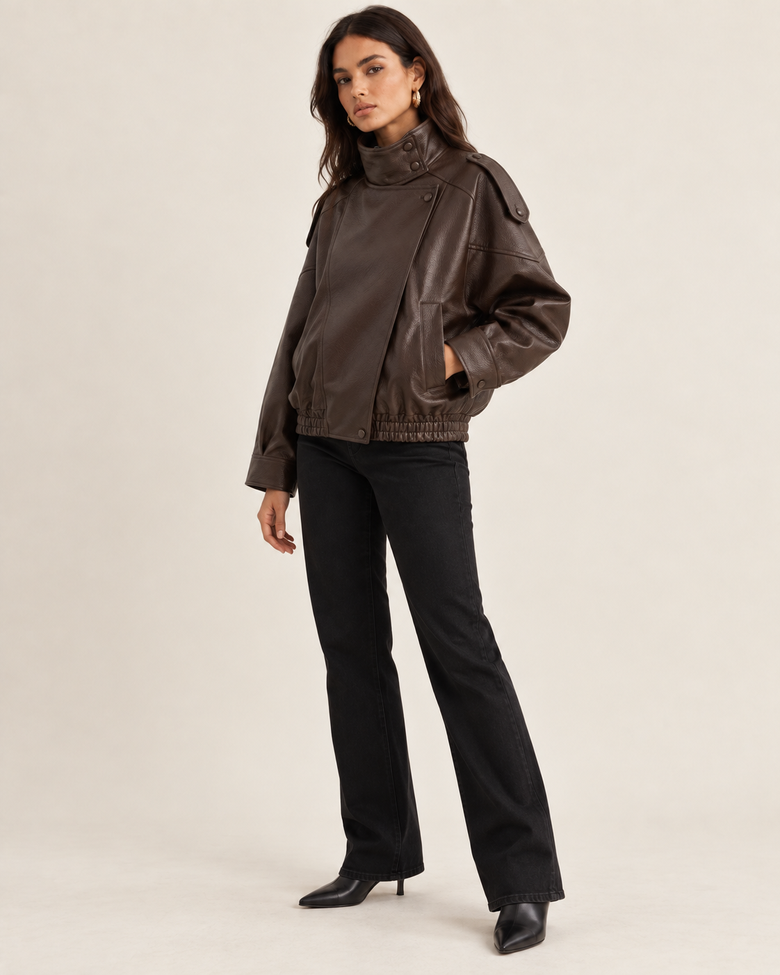 Céa | Faux Leather Jacket
