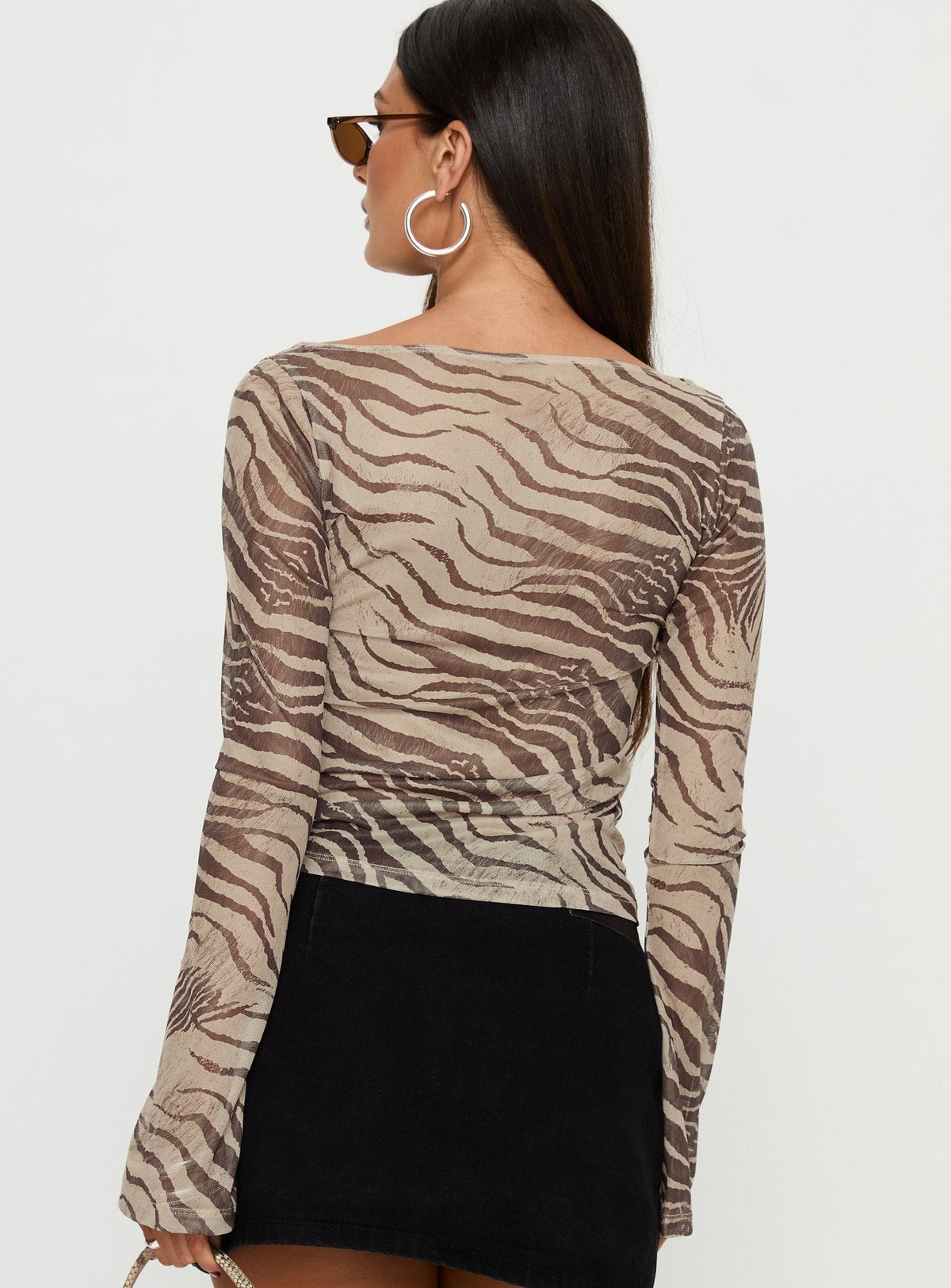 Talia | Animal Print Top