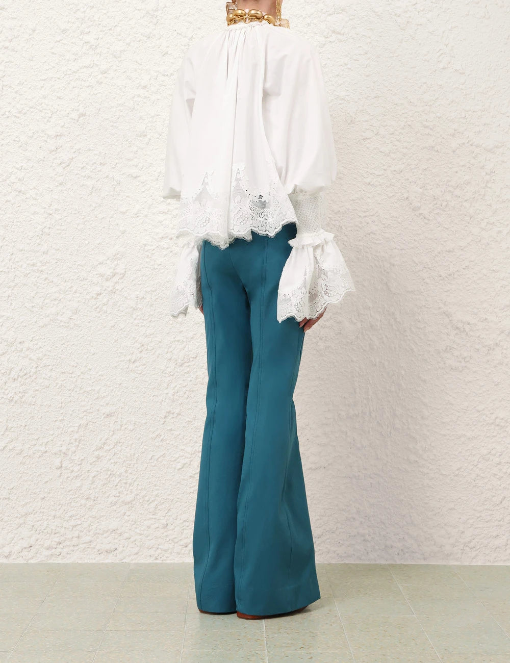 Celestine | Shirred Blouse