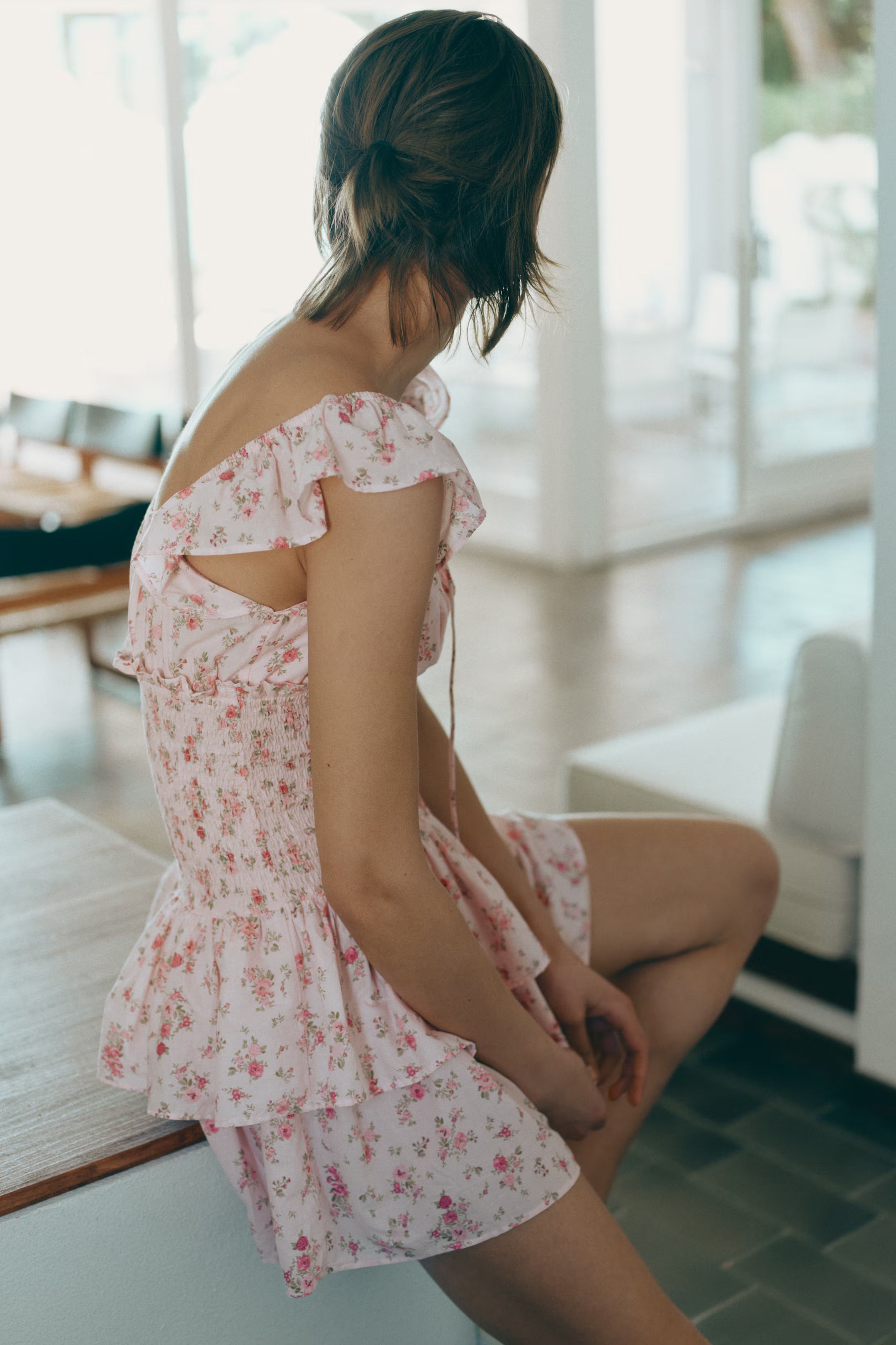 Alba | Smocked-Waist Dress