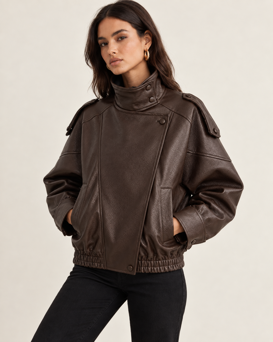 Céa | Faux Leather Jacket