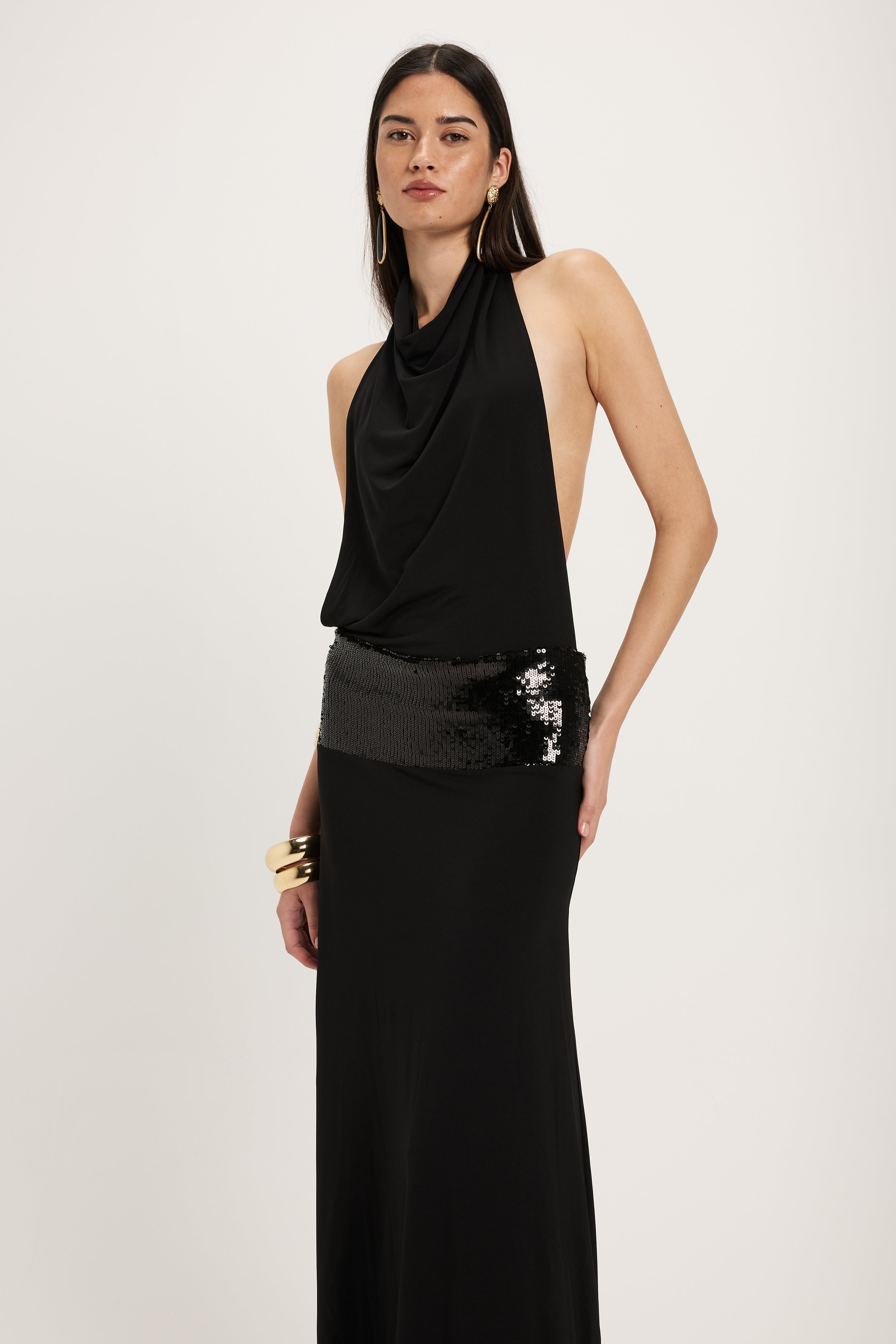 Seluna | Halter Gown