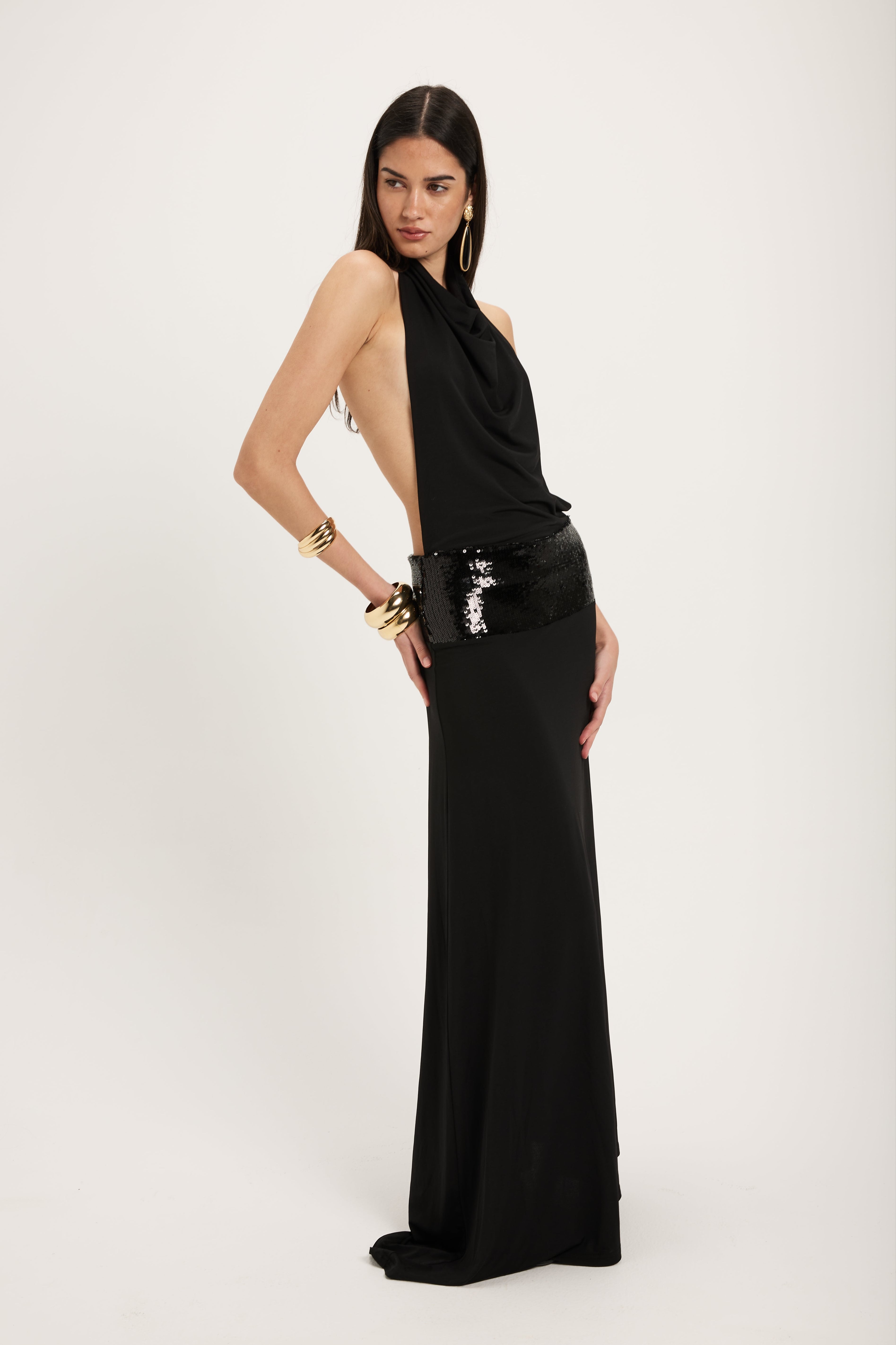 Seluna | Halter Gown