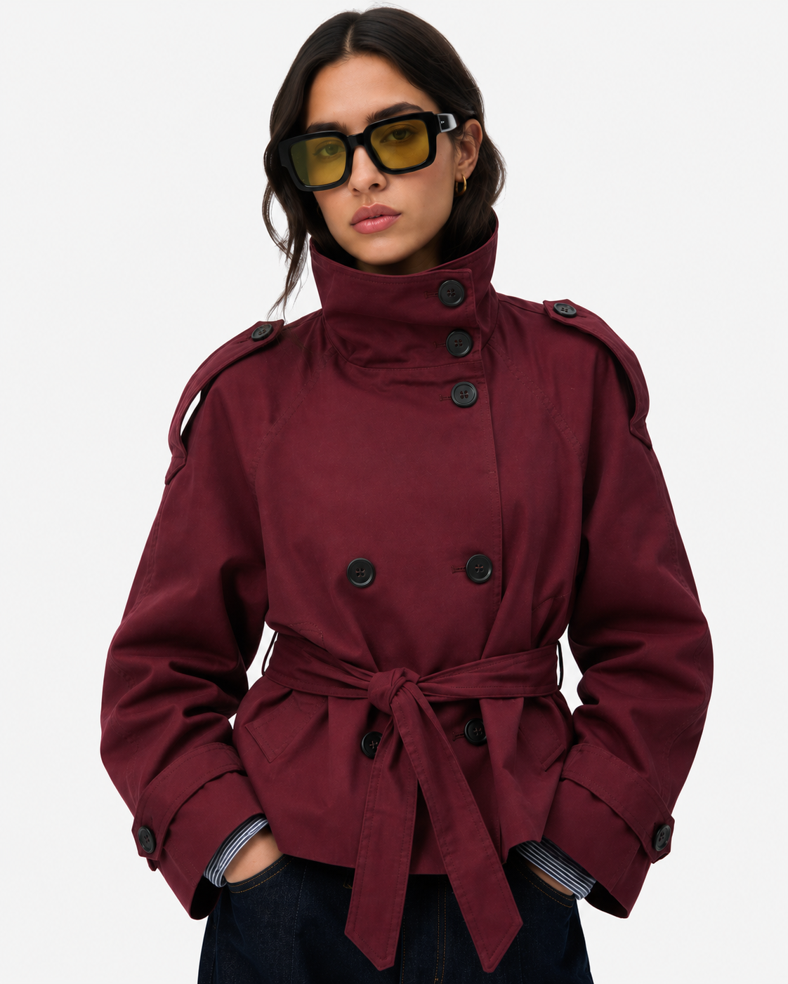 Céora | Cropped Trench