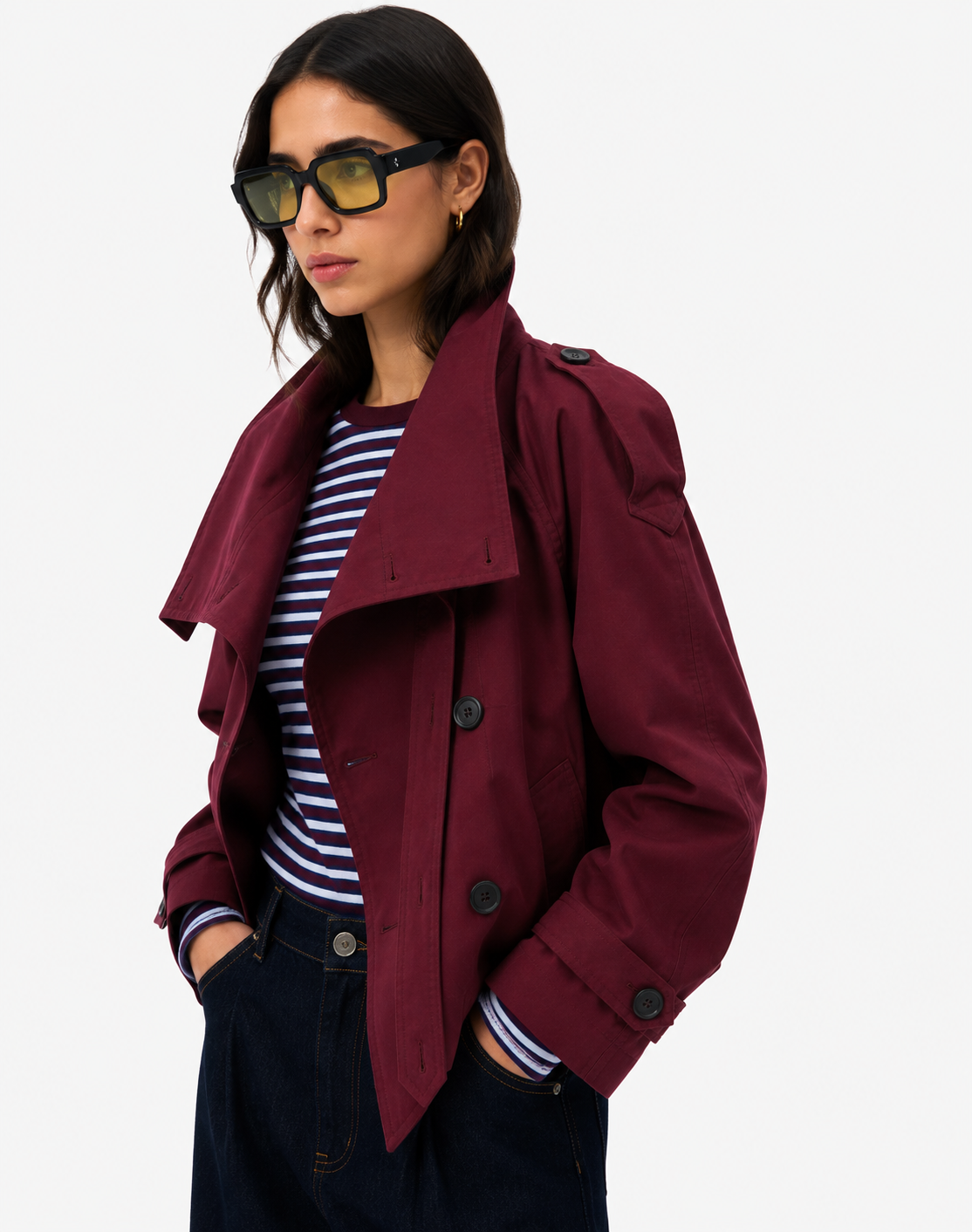 Céora | Cropped Trench
