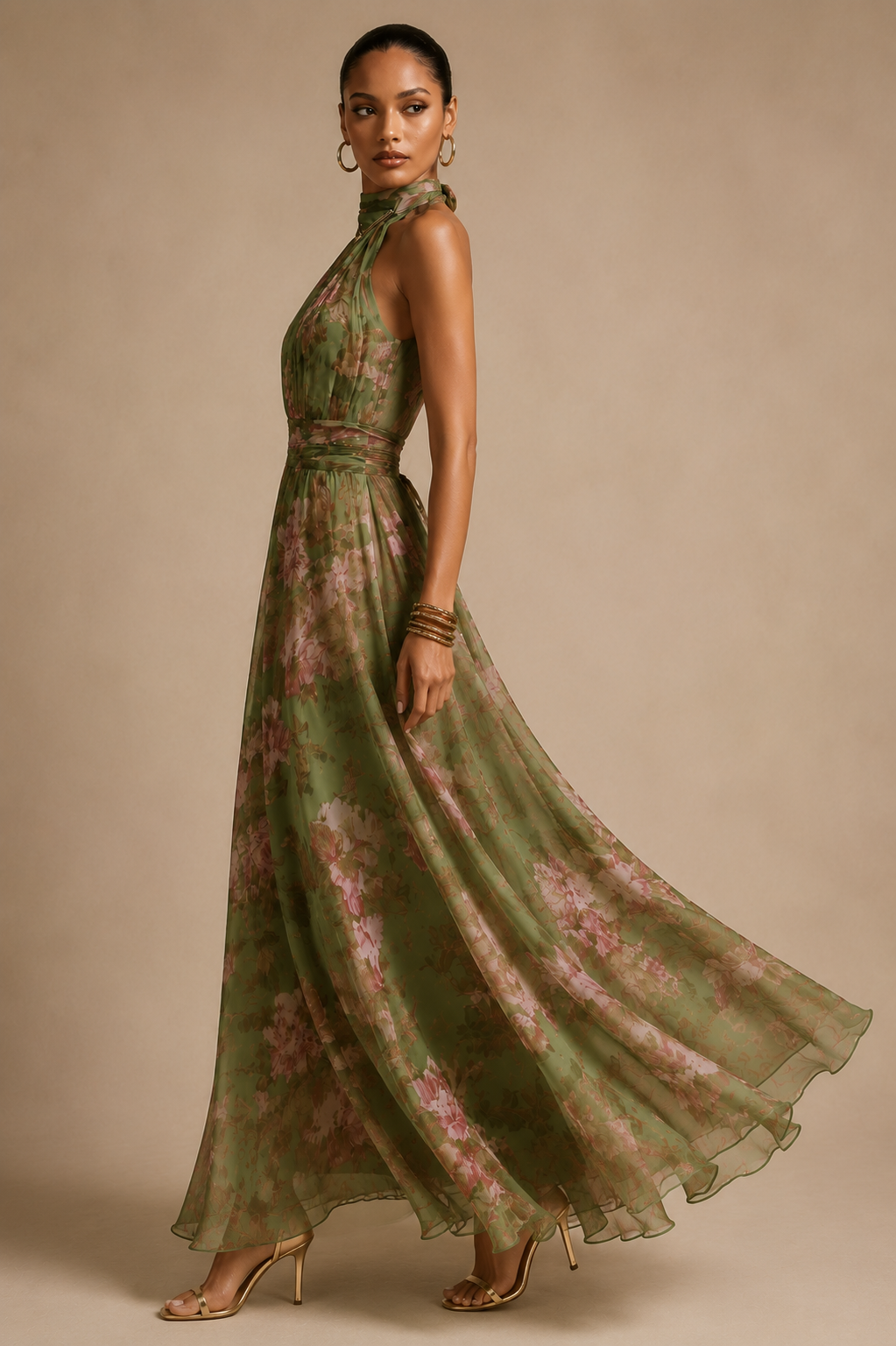 Violetta | Floral Maxi Dress