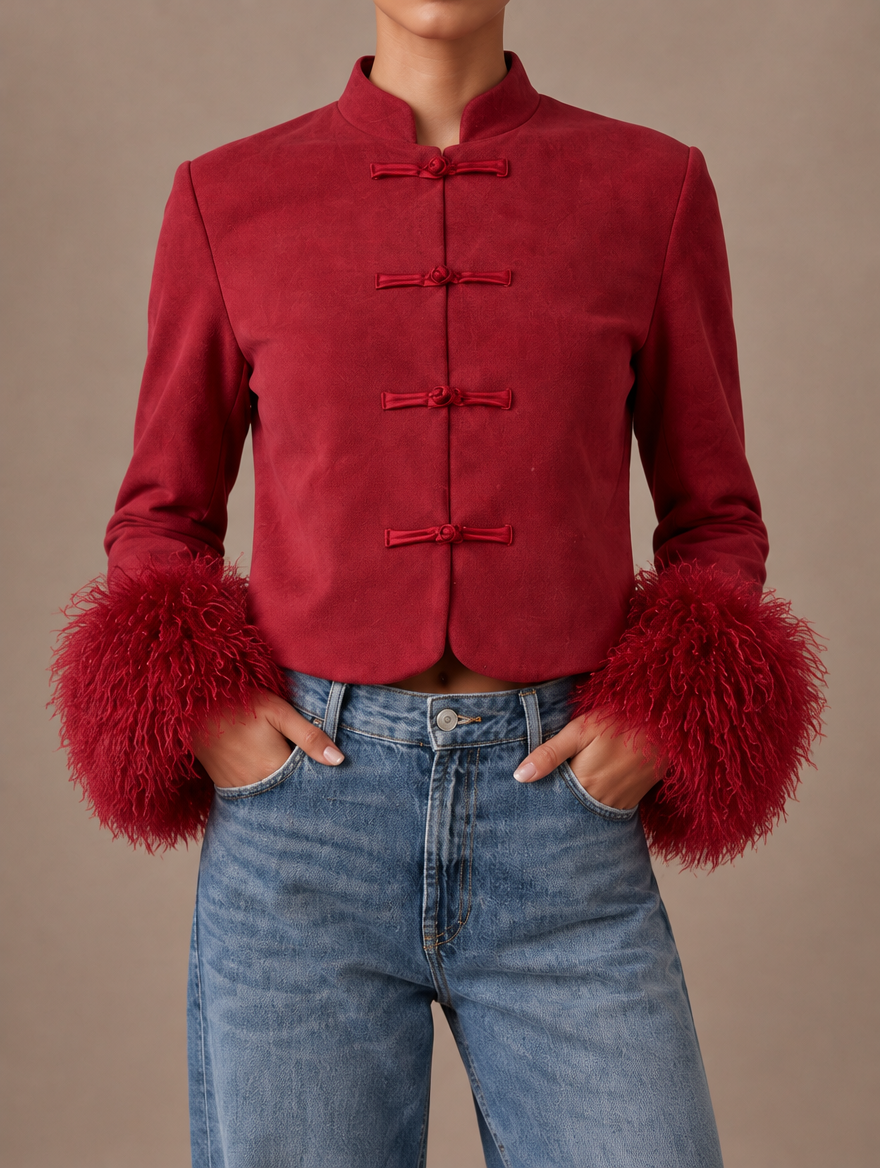 Zéliane | Feather Jacket
