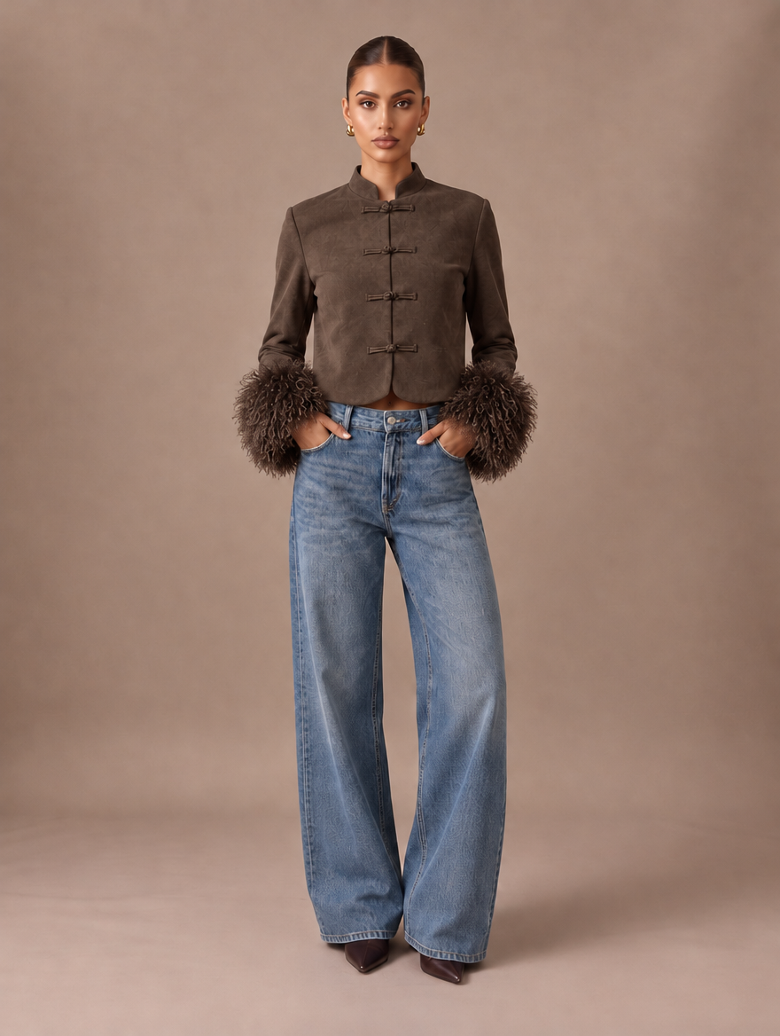 Zéliane | Feather Jacket