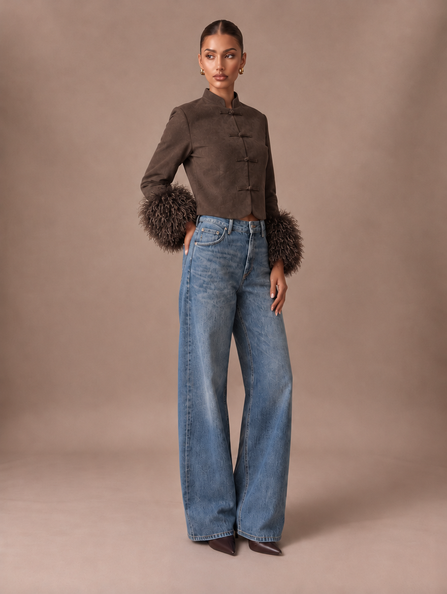 Zéliane | Feather Jacket