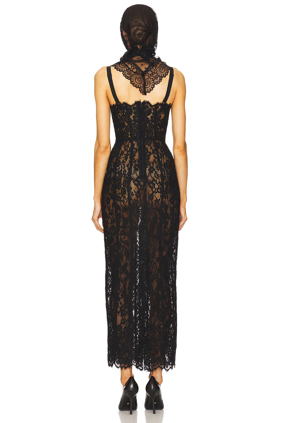 Romée | Lace Column Dress