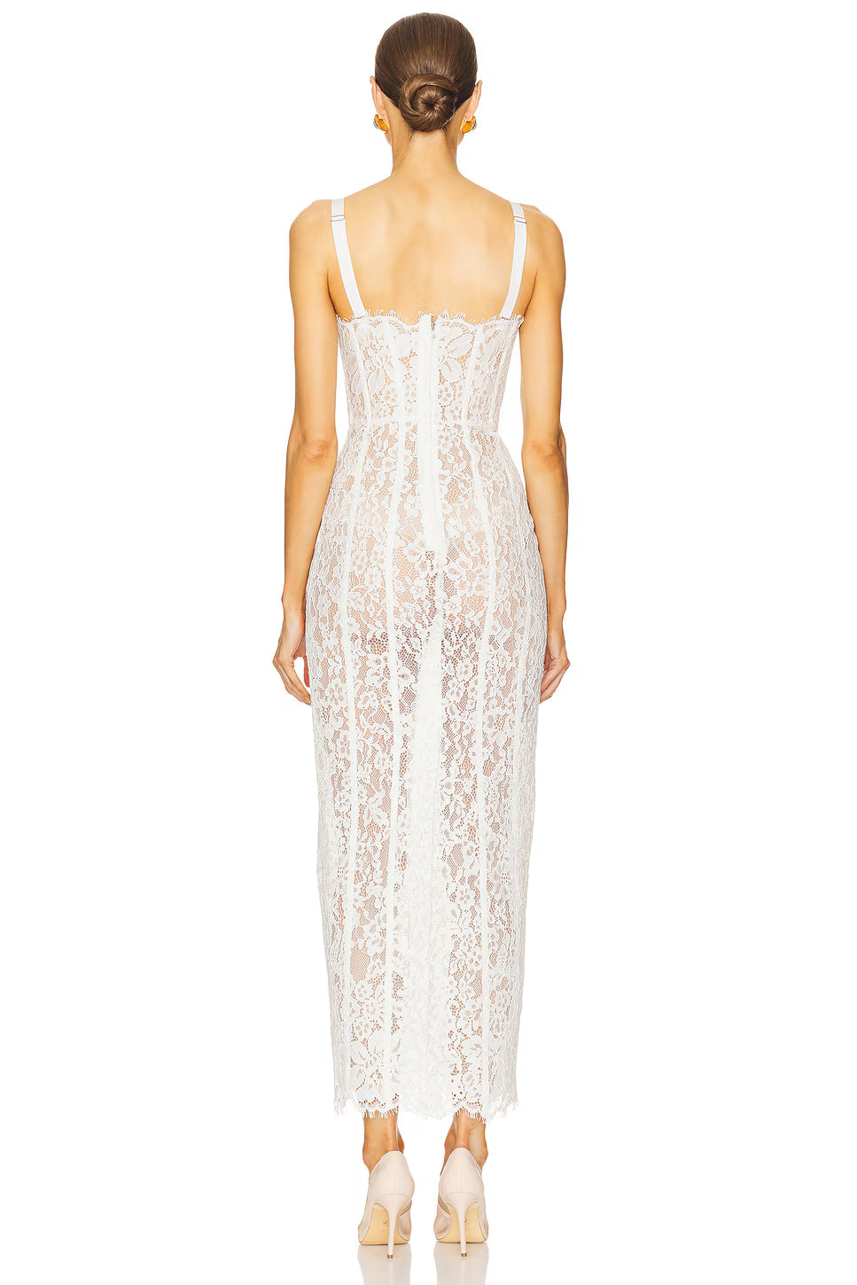 Romée | Lace Column Dress