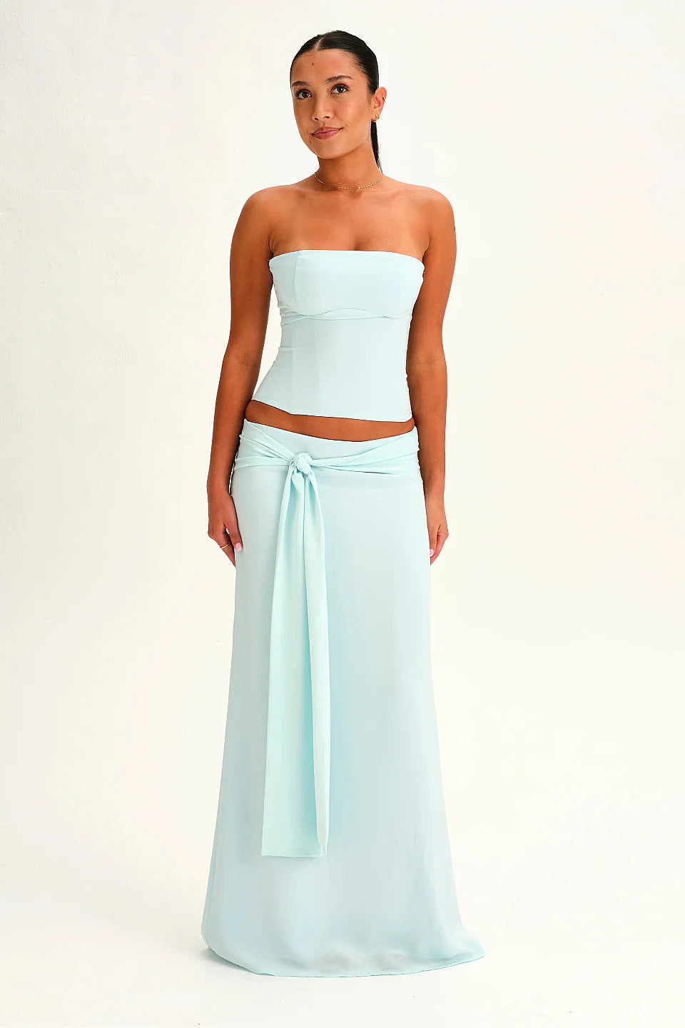 Soleia | Draped Maxi Set