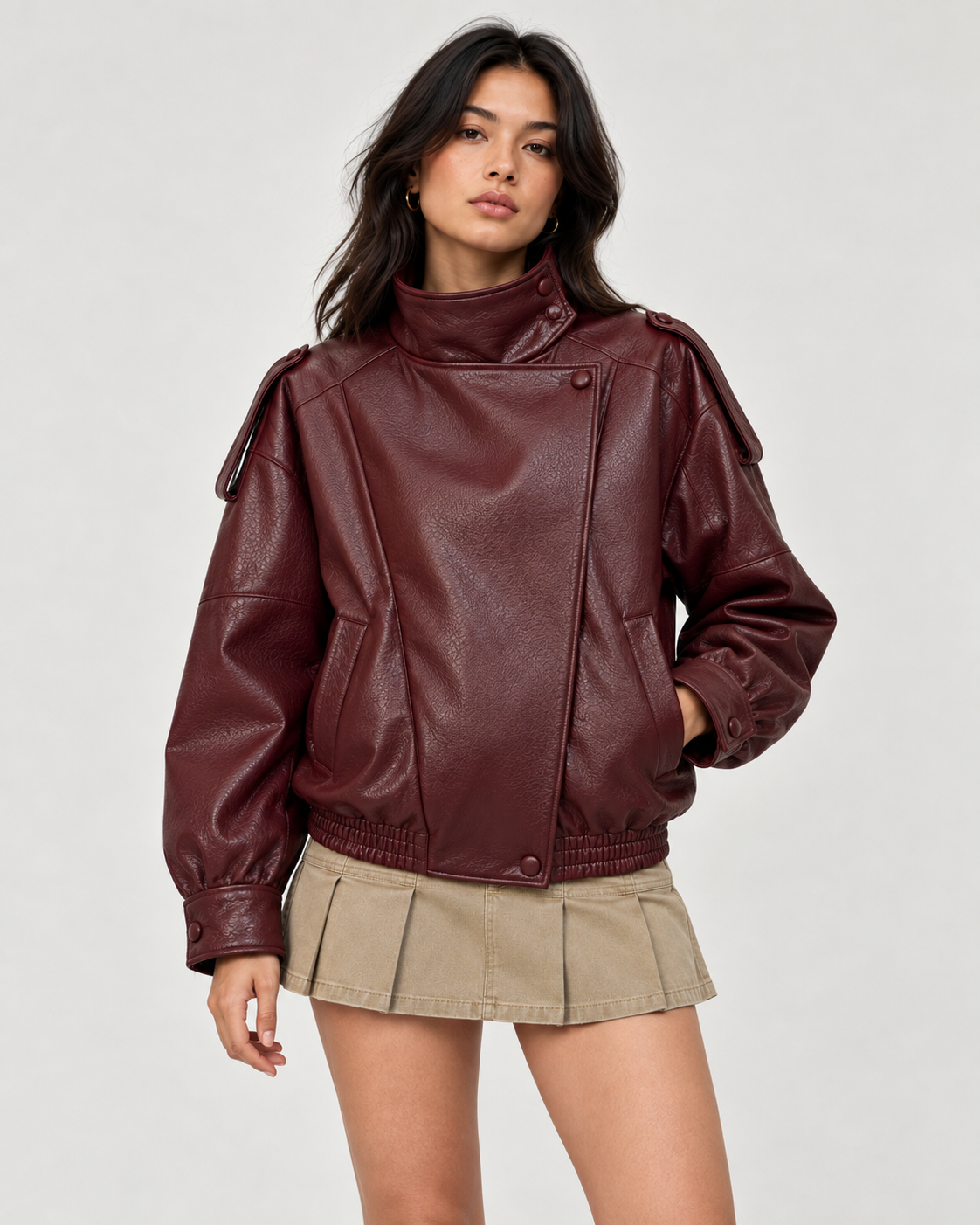 Céa | Faux Leather Jacket
