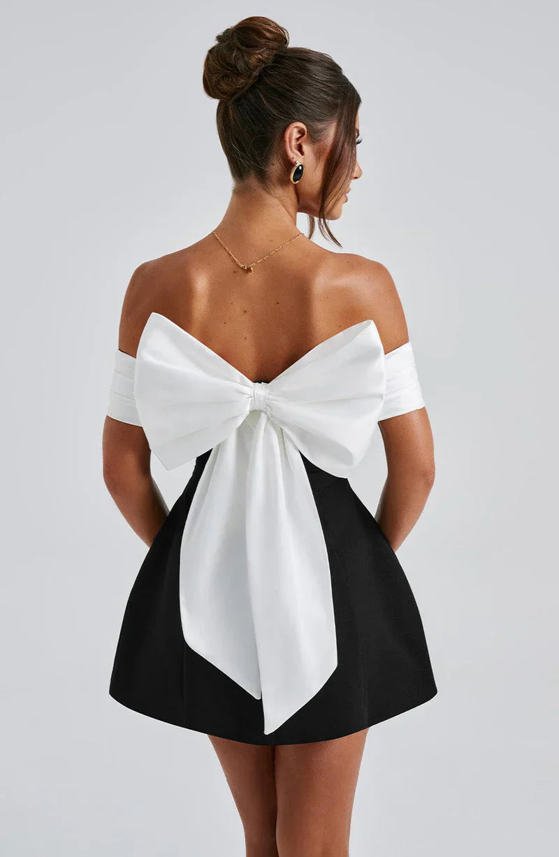 Evelyn | Bow Dress