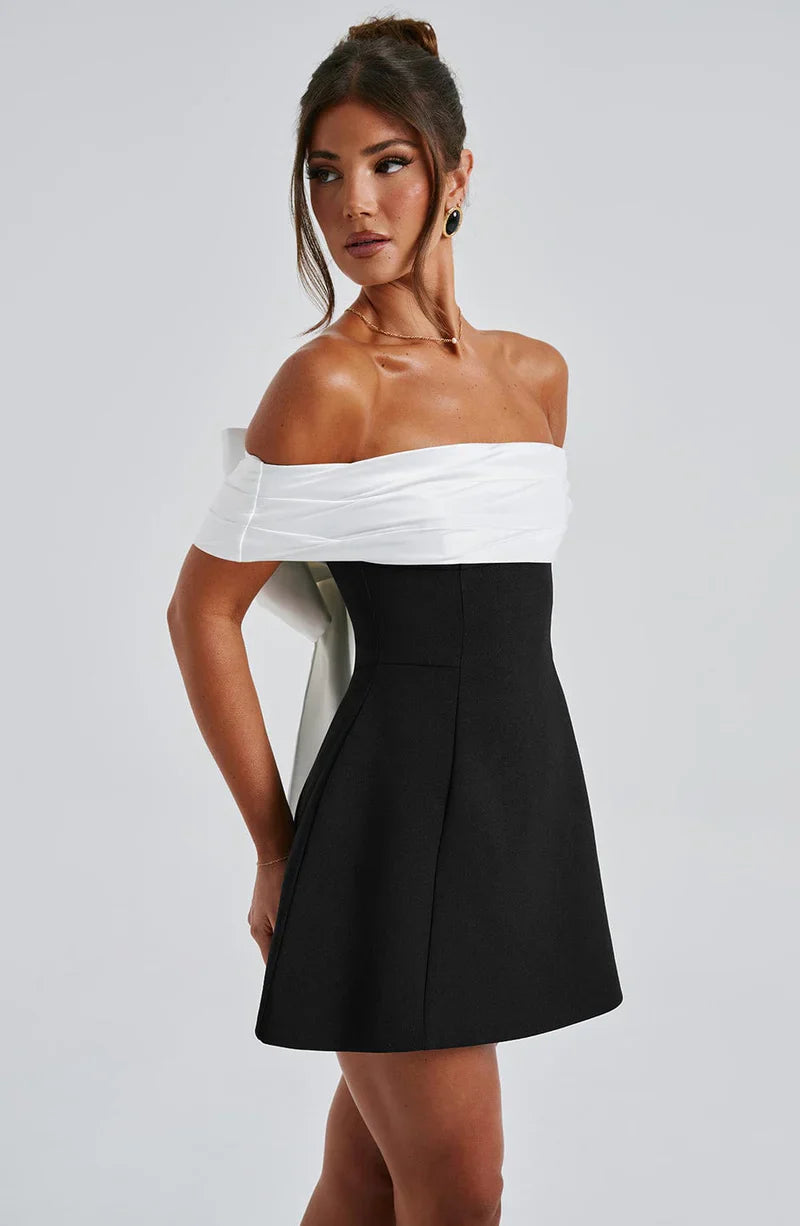 Evelyn | Bow Dress