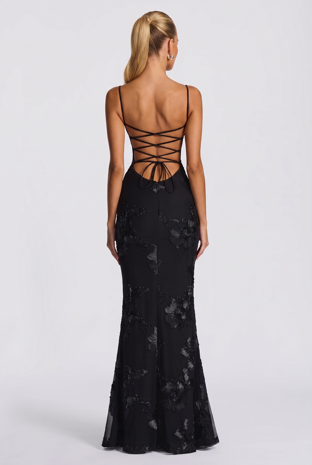 Aurethi Maxi Dress in Black