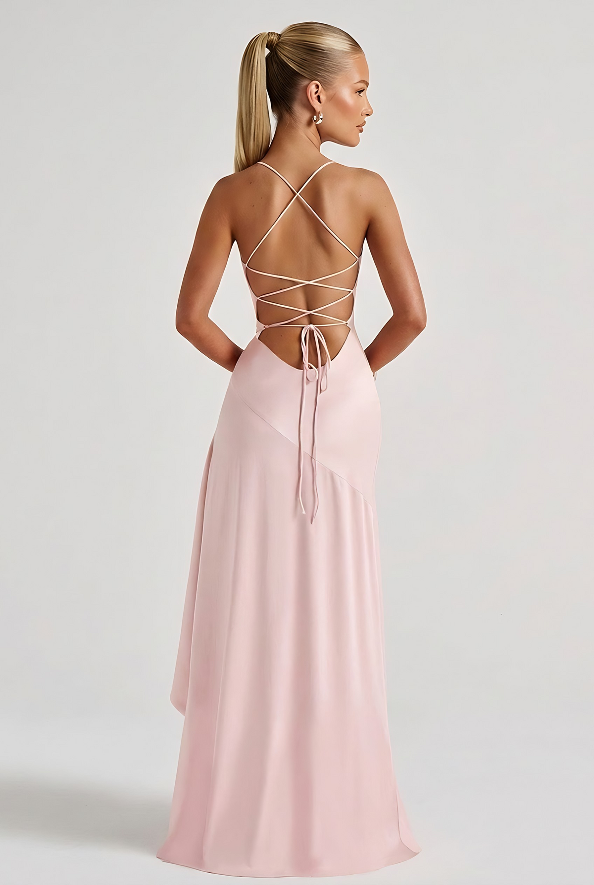 Elira Maxi Dress in Blush