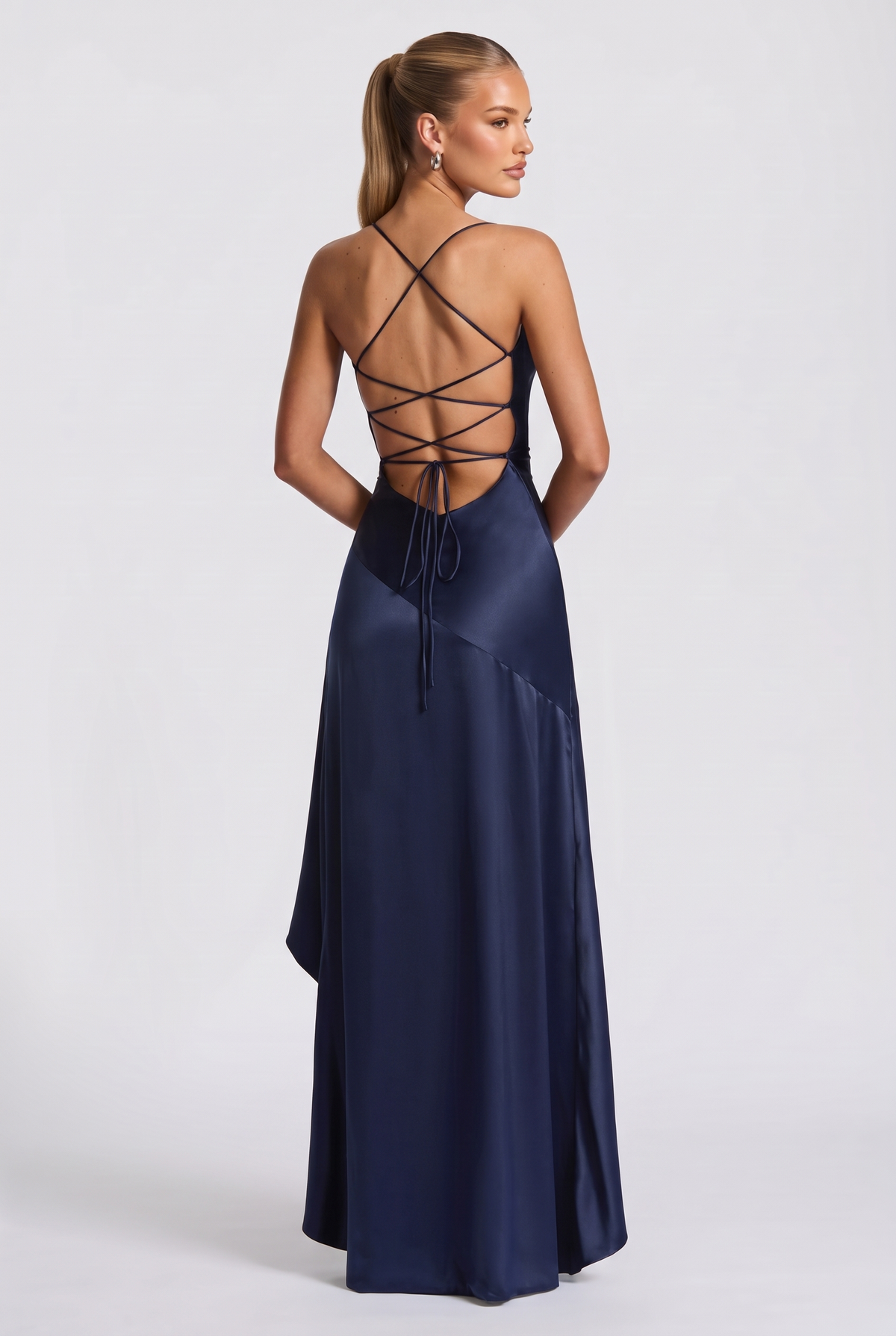 Elira Maxi Dress in Navy