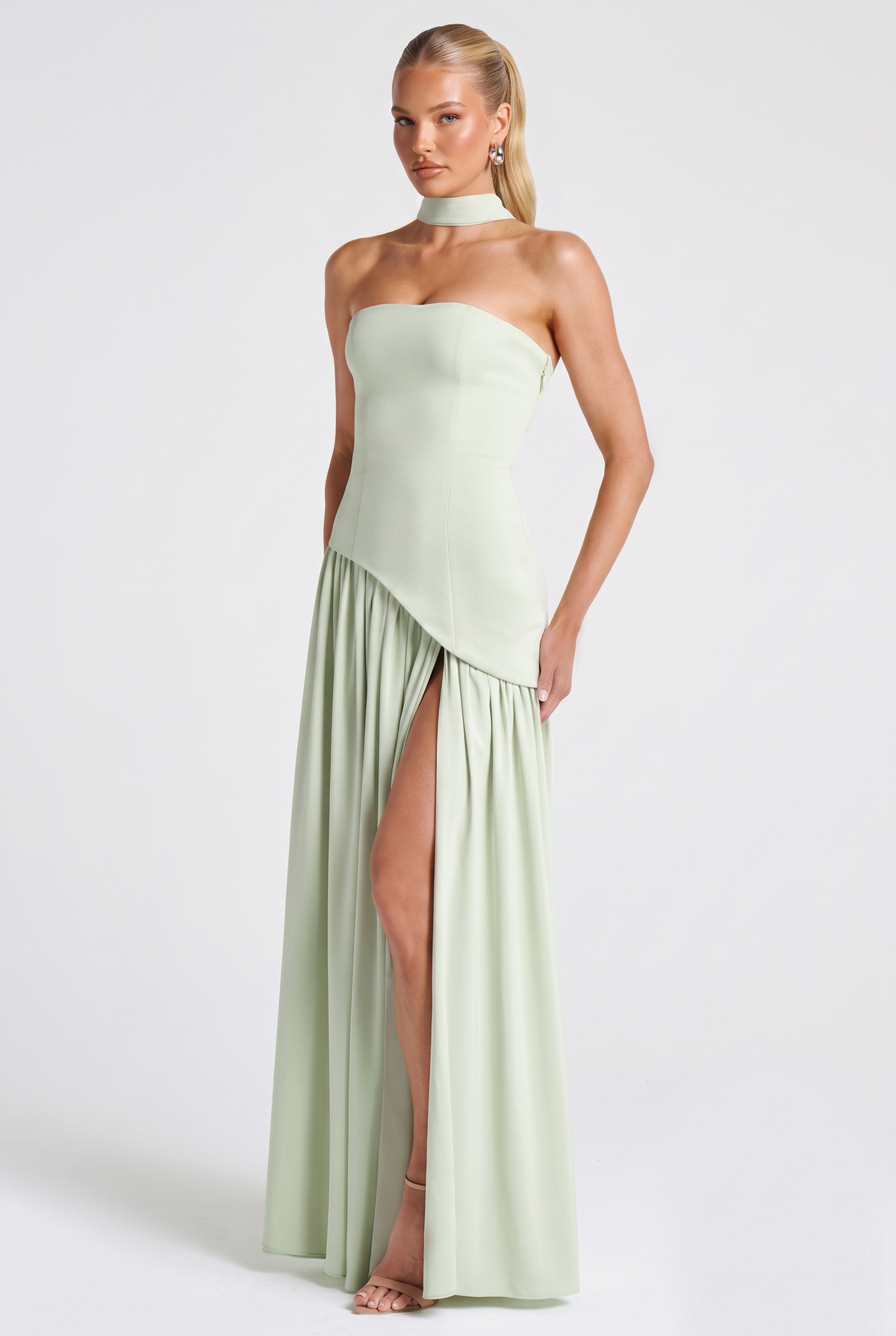 Amara Maxi Dress in Mint