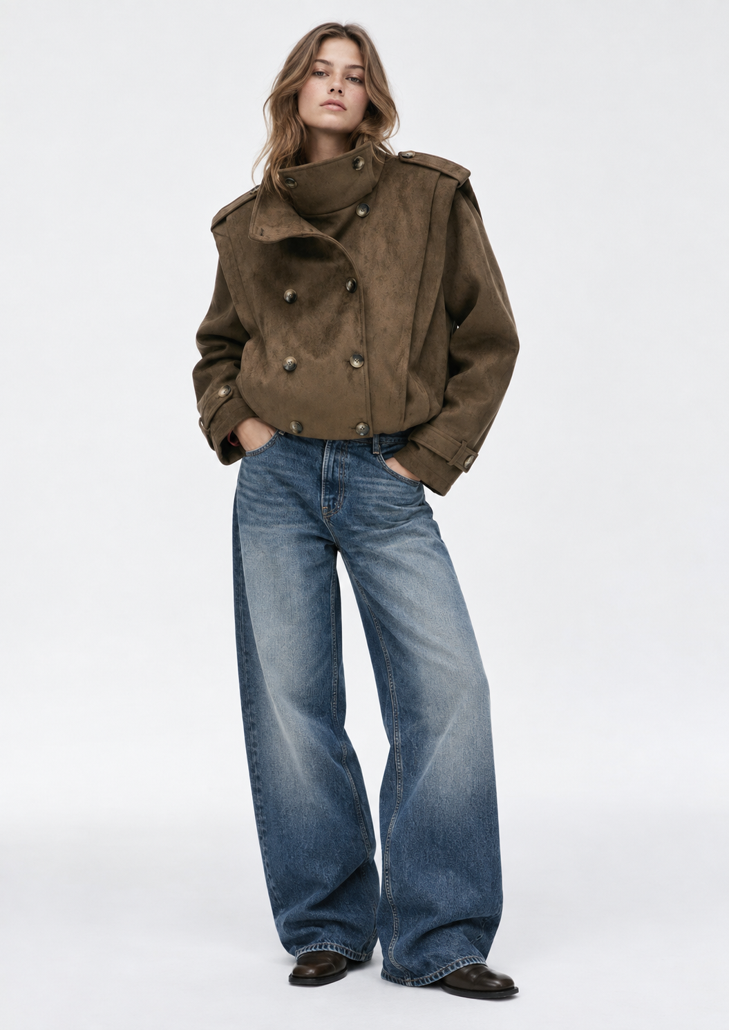 Noléa | Pleated Trench Coat